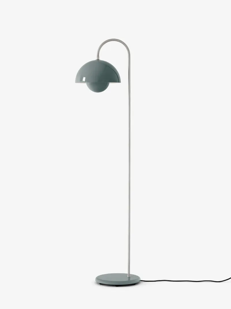 FLOWERPOT VP12 STONE BLUE GULVLAMPE