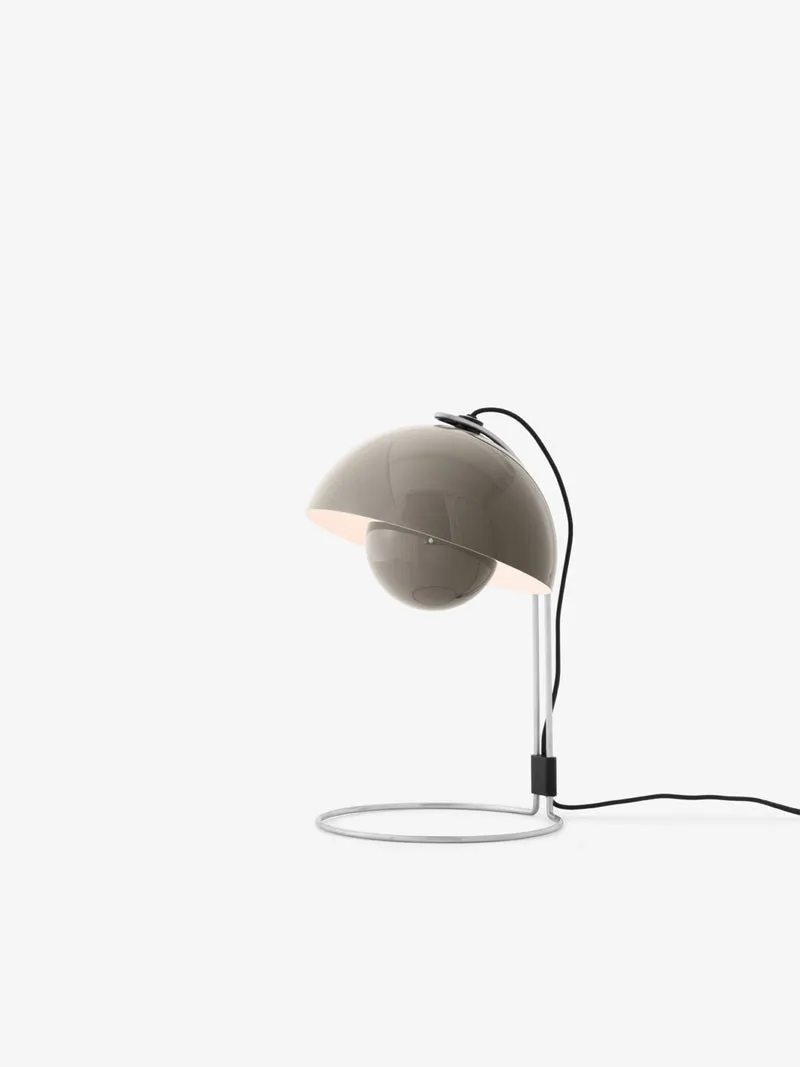 FLOWERPOT VP4 GREY BEIGE BORDLAMPE