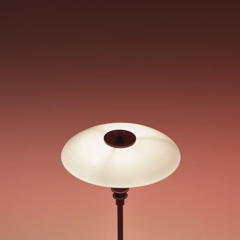 PH 2/1 GLOSSY BURGUNDY BORDLAMPE