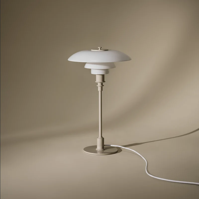 PH 3/2 GLOSSY BEIGE BORDLAMPE