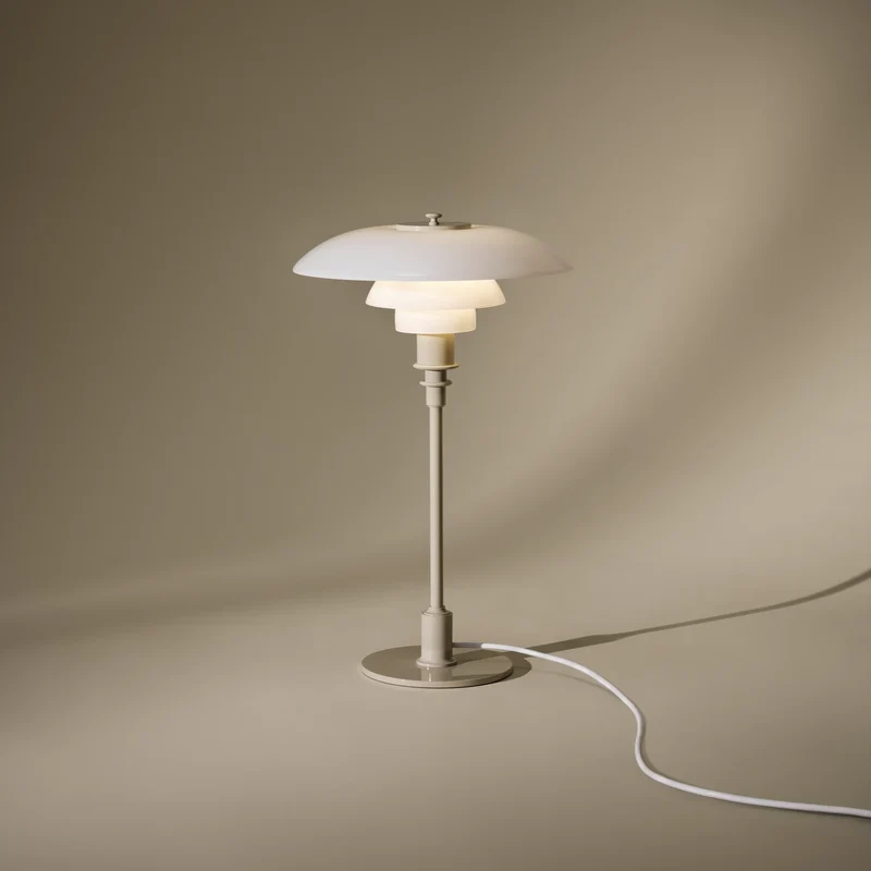 PH 3/2 GLOSSY BEIGE BORDLAMPE