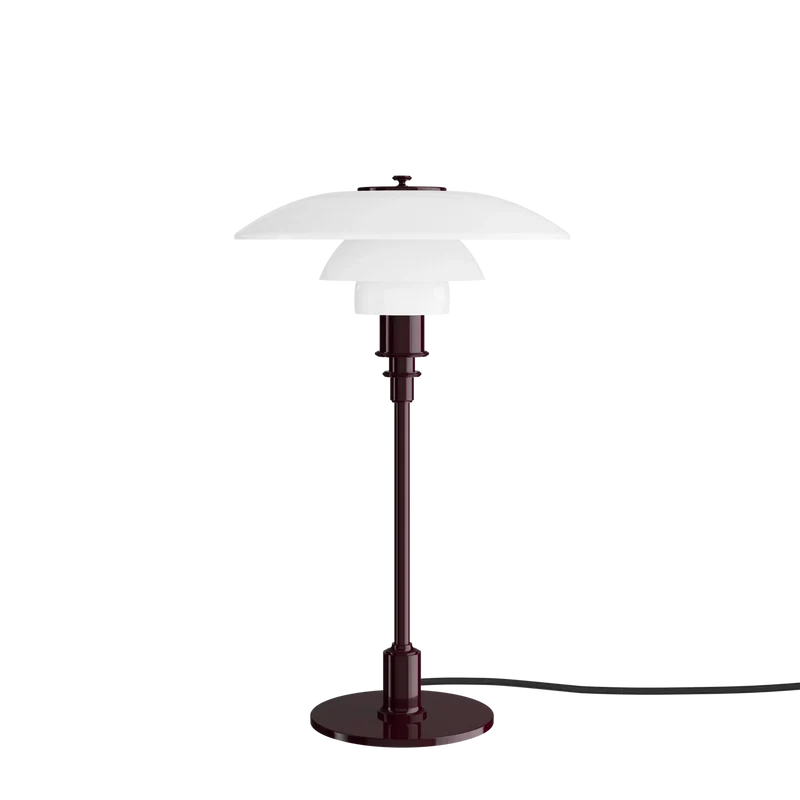 PH 3/2 GLOSSY BURGUNDY BORDLAMPE