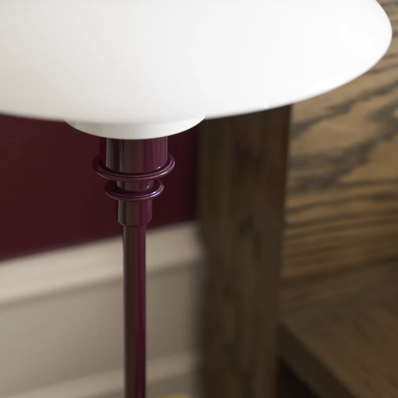 PH 3/2 GLOSSY BURGUNDY BORDLAMPE