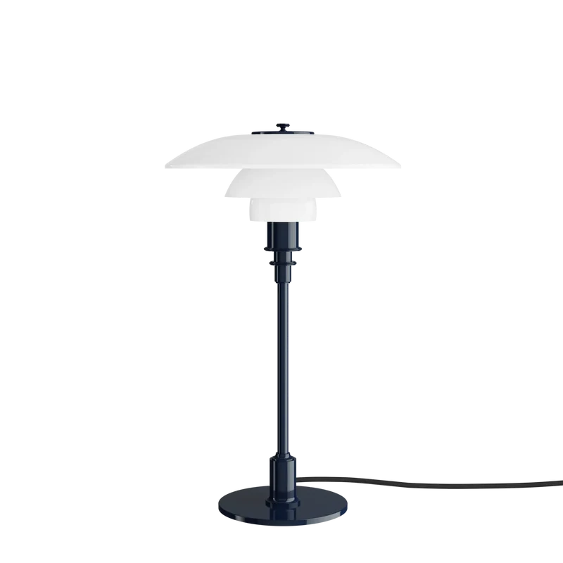 PH 3/2 GLOSSY DEEP BLUE BORDLAMPE
