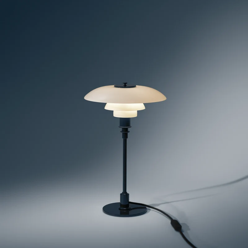 PH 3/2 GLOSSY DEEP BLUE BORDLAMPE