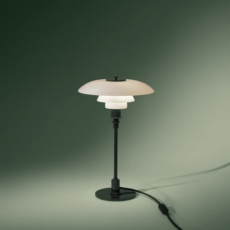 PH 3/2 GLOSSY DEEP GREEN BORDLAMPE
