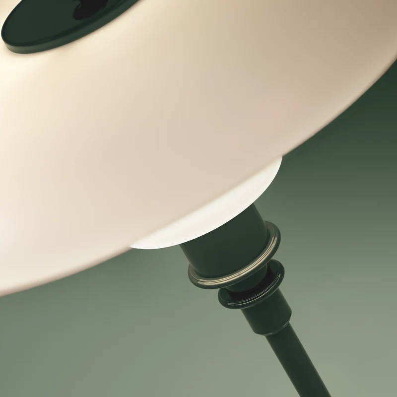 PH 3/2 GLOSSY DEEP GREEN BORDLAMPE