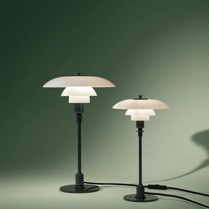 PH 3/2 GLOSSY DEEP GREEN BORDLAMPE