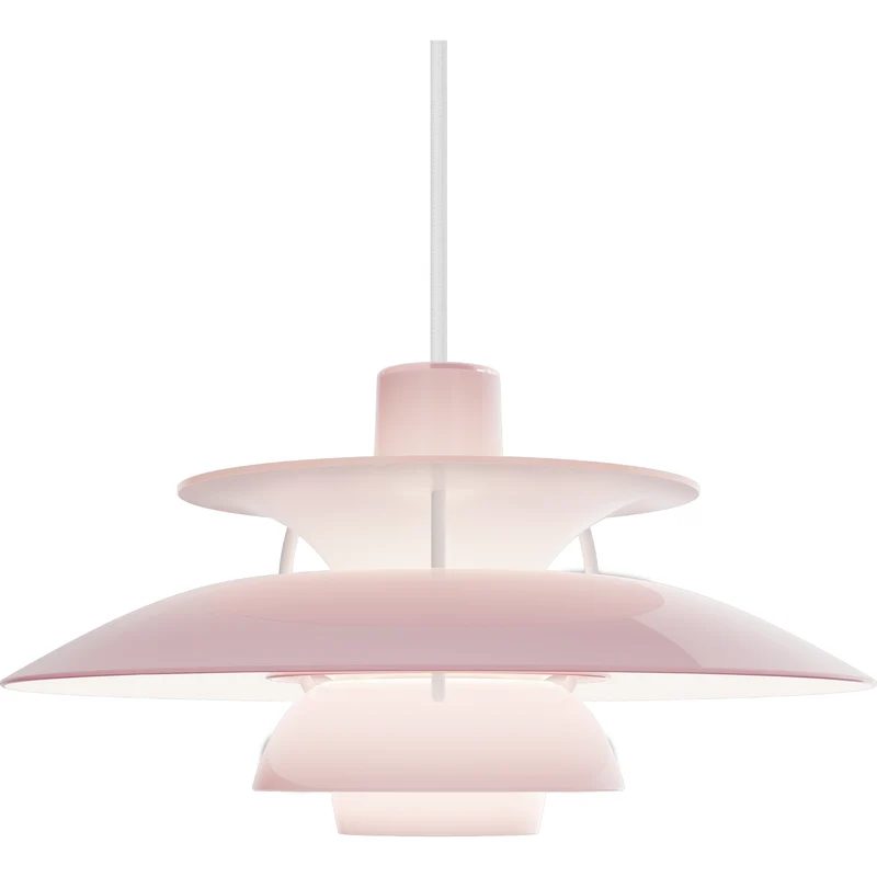 PH 5 Ø320 OPAL PALE ROSE PENDEL