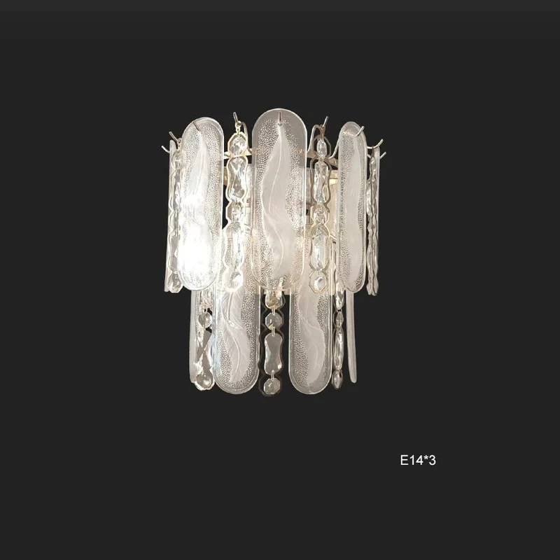 Lustre en Verre Blanc A Suspendre pour Salle a Manger