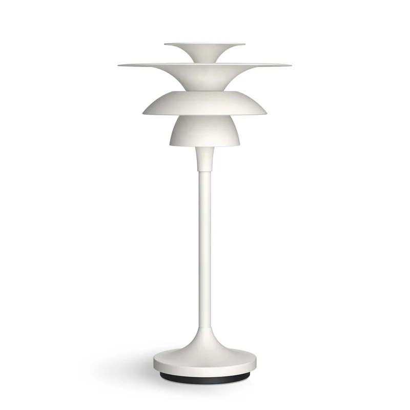 Bordslampa Picasso höjd 34,7cm mattvit