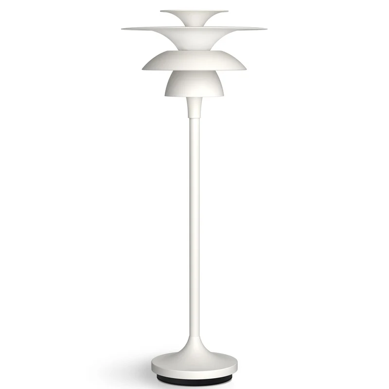 Bordslampa Picasso höjd 45,7cm mattvit