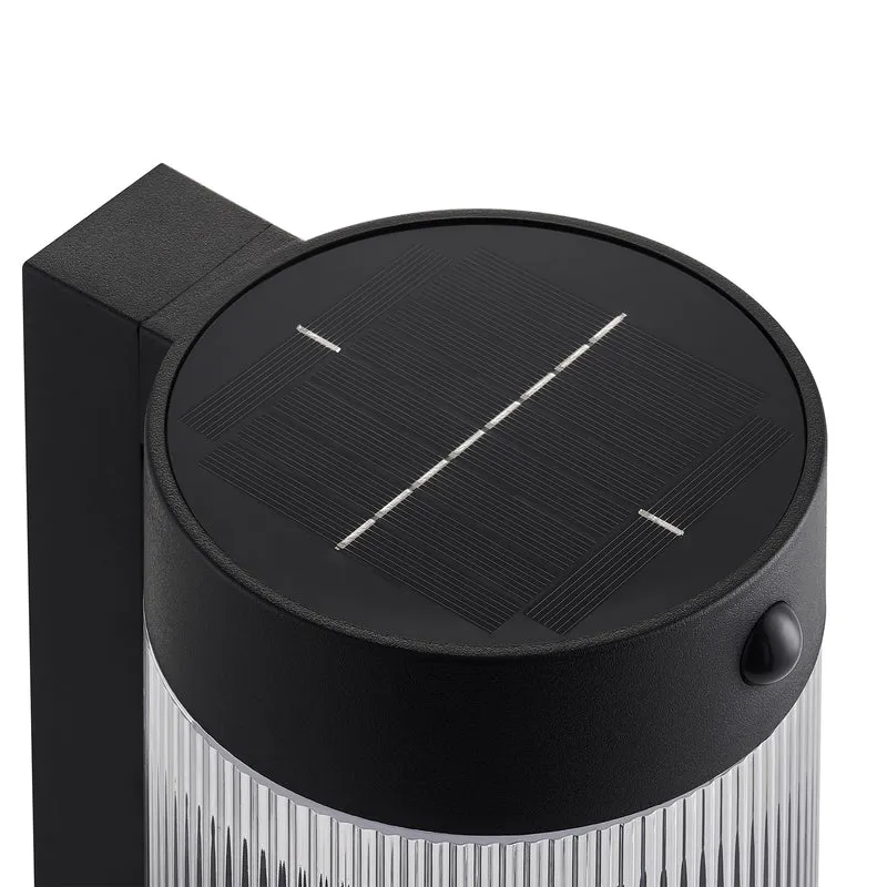 Coupar Solar | Væglampe | Sort
