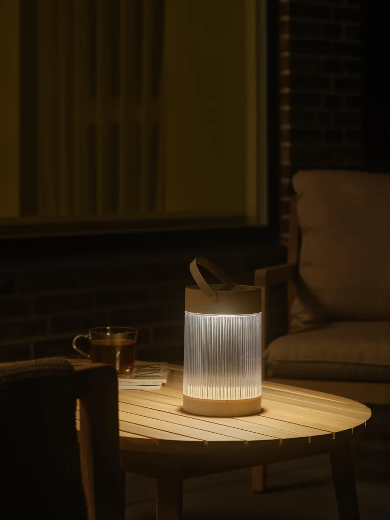 Coupar Solar | Bordlampe | Sandfarvet