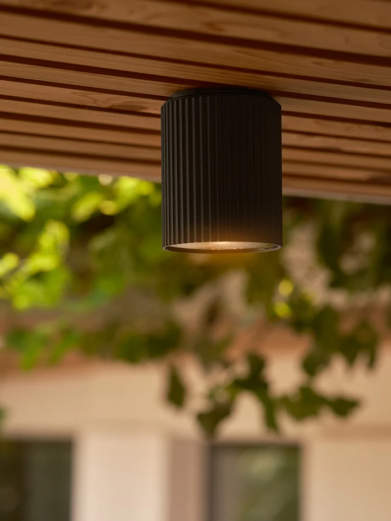 Kyklop Ripple | Loftlampe | Sort