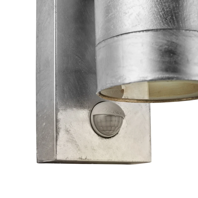 Tin Maxi Double Sensor | Væglampe | Galvaniseret stål