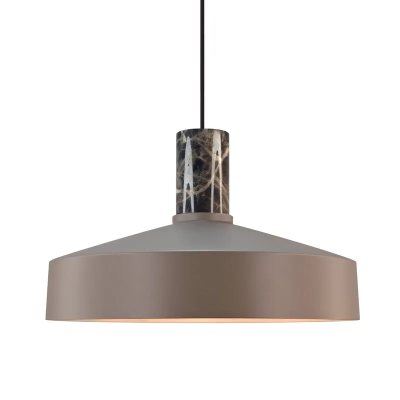 Elvas marble | Pendel | Lysebrun