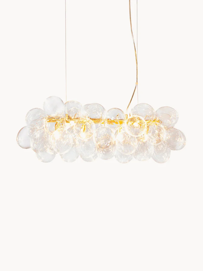 Lustre Salon Bulles Verre