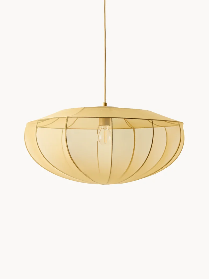 Suspension Tulle Blanche Chambre