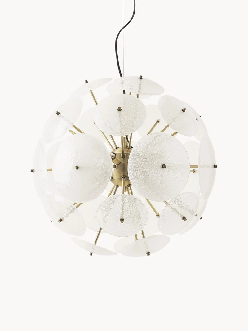 Lustre Verre Vert