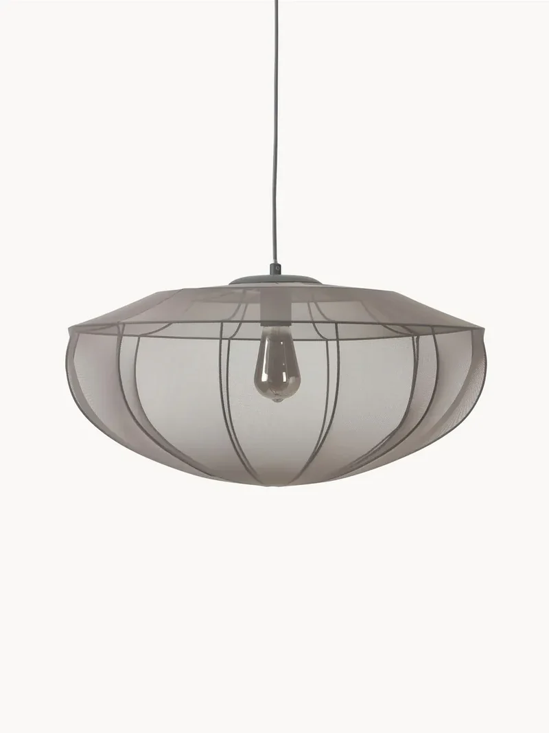 Suspension Tulle Blanche Chambre