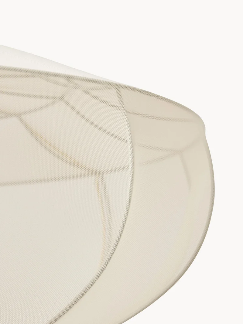 Suspension Tulle Blanche Chambre