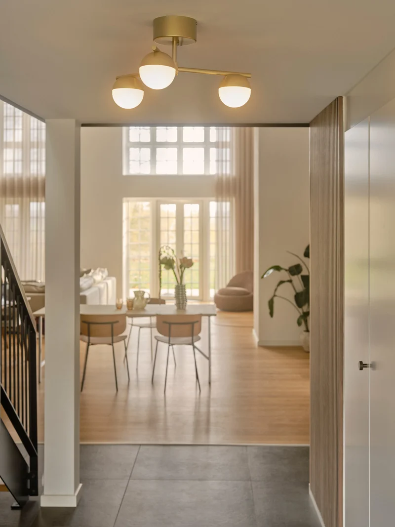 Contina | Loftlampe | Børstet messing