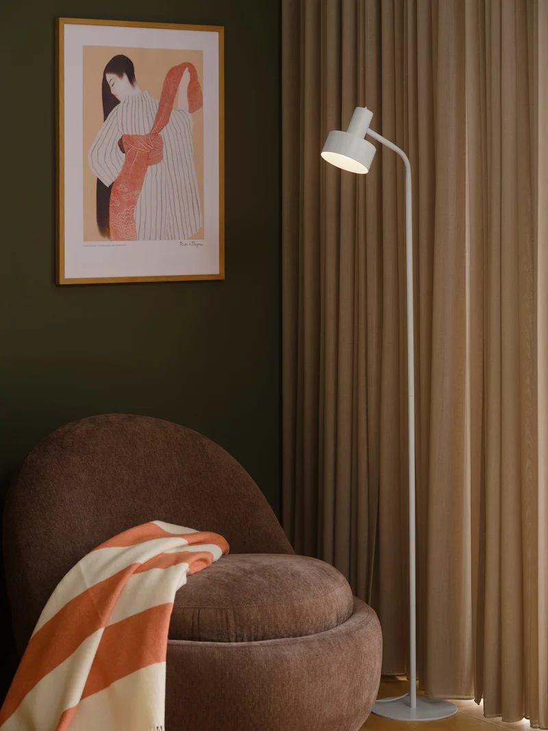 Matis | Gulvlampe | Hvid