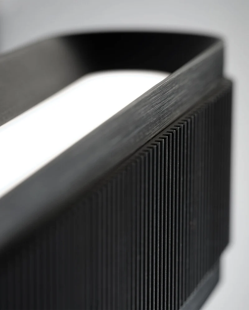 TWIST W2 CARBON BLACK SWITCH TUNE VÆGLAMPE
