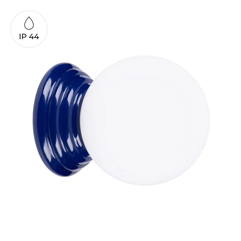 Luminaire Mural Ampoule Bleu Minimaliste IP44