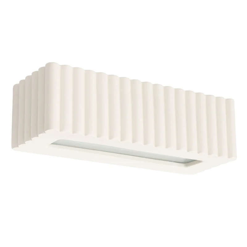 Luminaire Mural Céramique Beige Texturé