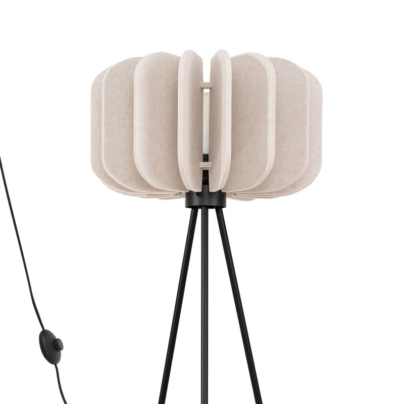Lampadaire Feutre Beige Scandinave