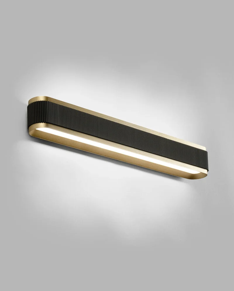 TWIST W3 BRASS SWITCH TUNE VÆGLAMPE