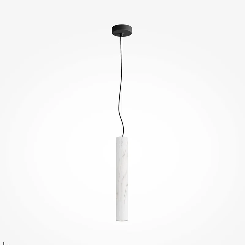 Suspension blanc Ø6cm moderne