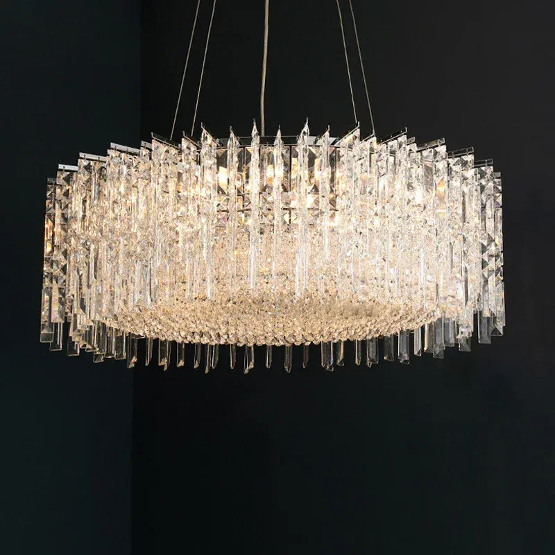 Lustre Dimmable Design Italien en Verre