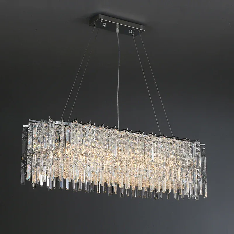 Lustre Dimmable Design Italien en Verre