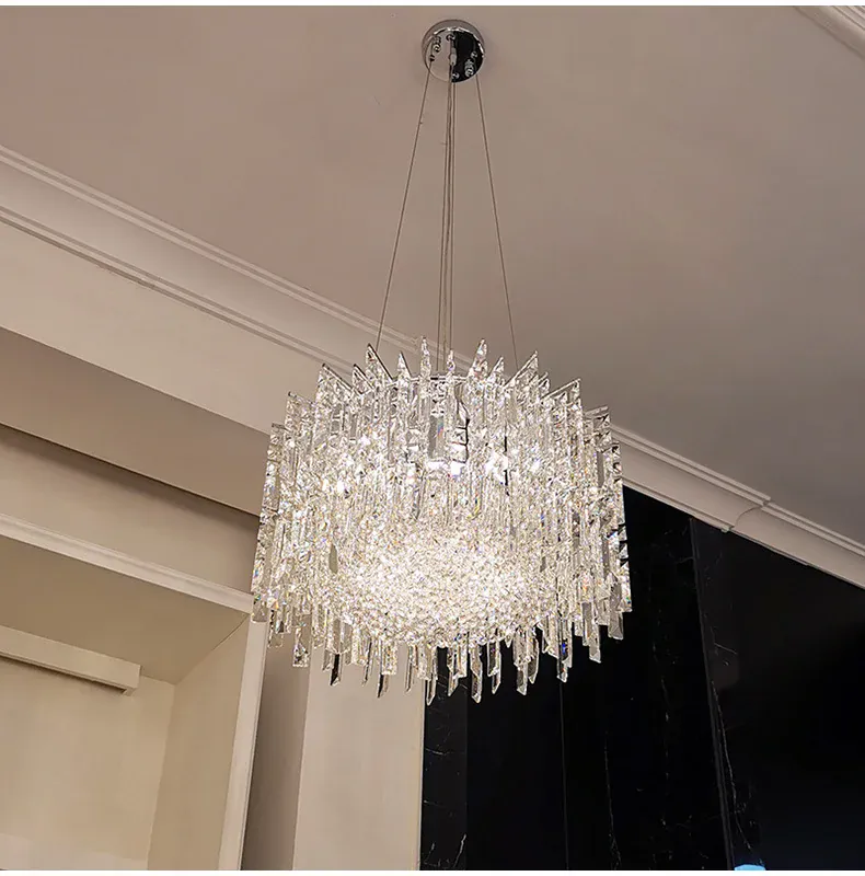 Lustre Dimmable Design Italien en Verre
