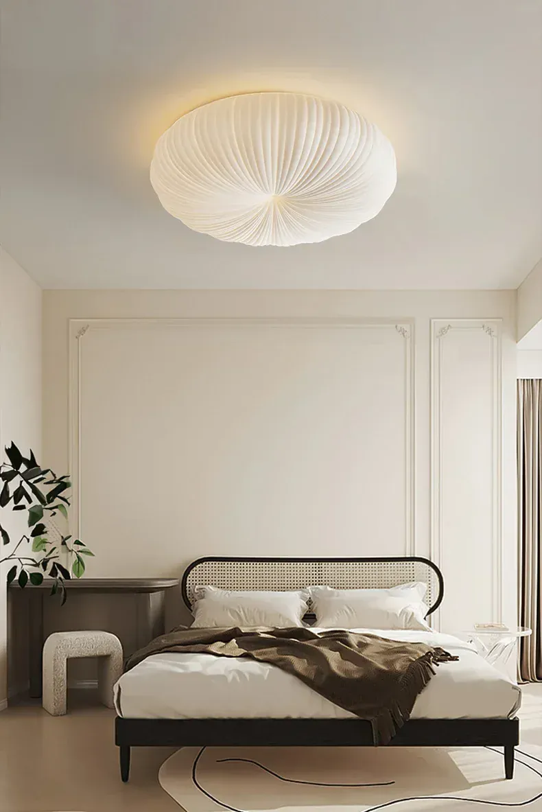 Plafonnier pour Chambre Blanc en Acrylique