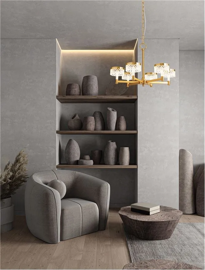 Lustre Led Contemporain Salle À Manger