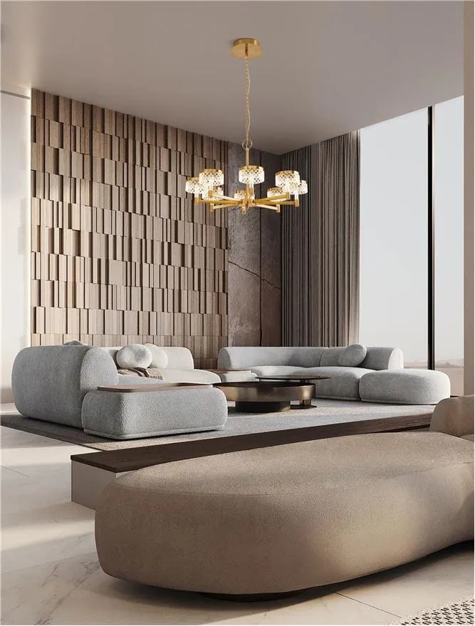 Lustre Led Contemporain Salle À Manger