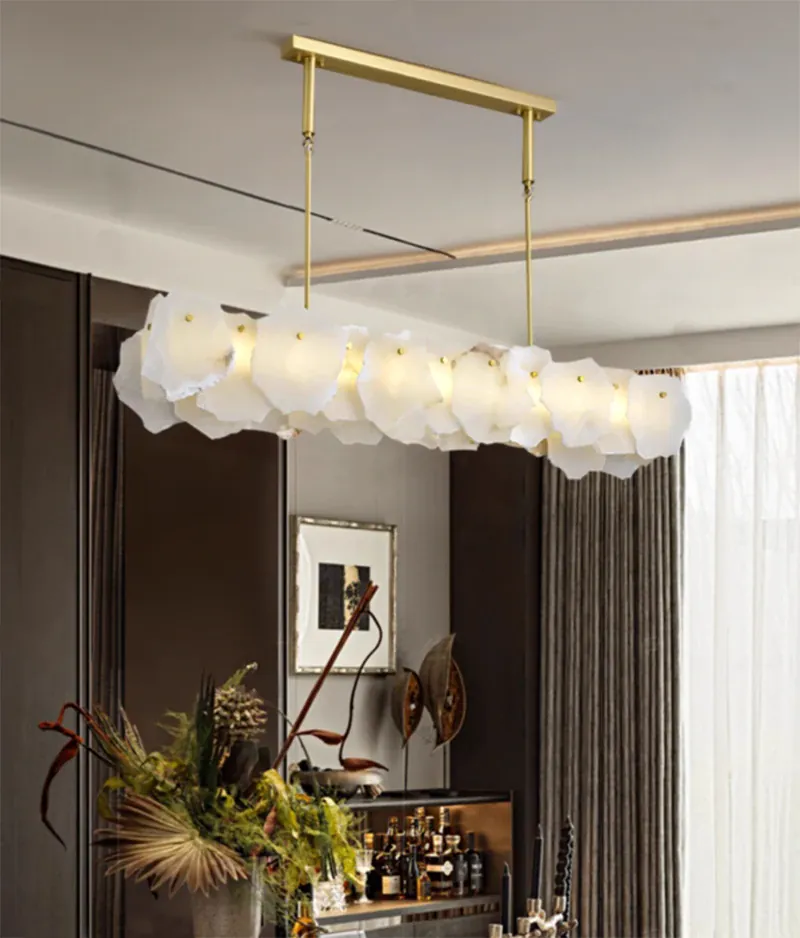 Lustre Blanc pour Plan de Cuisine