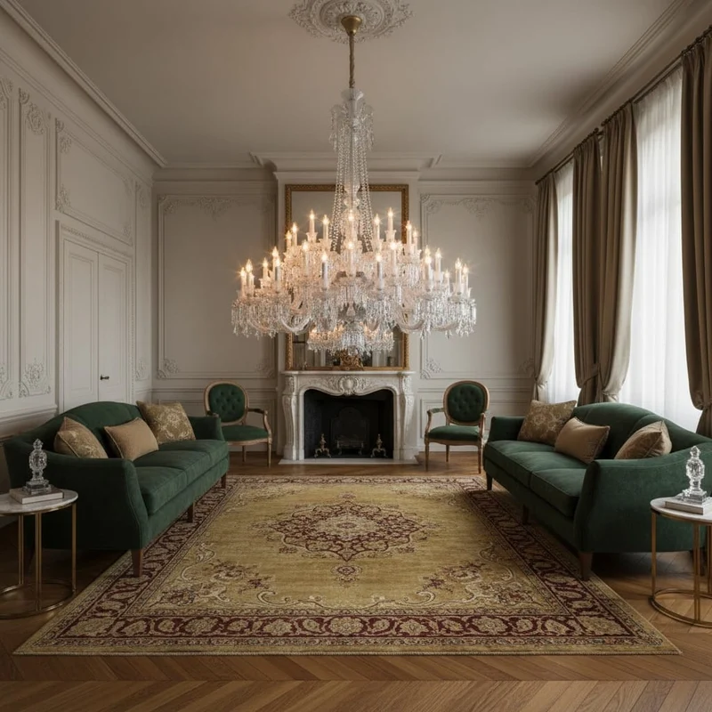 Grand Lustre Luxe Diamètre 150cm Pour Grand Salon