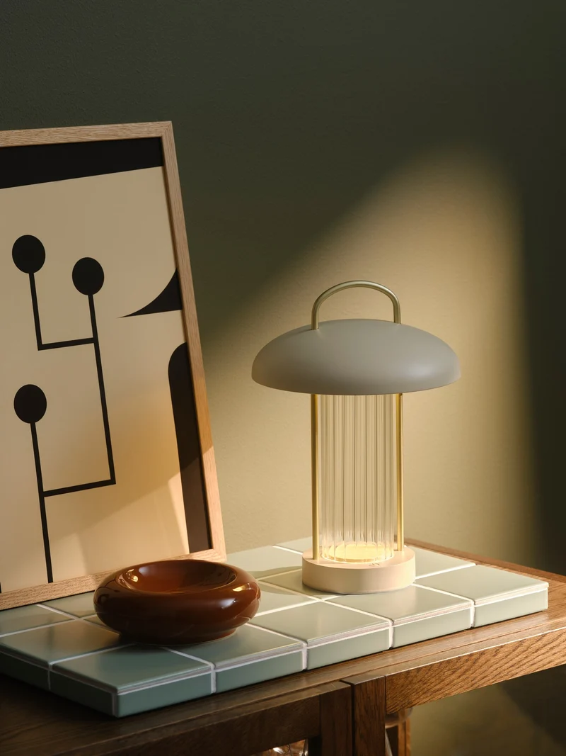 Mirano portable | Bordlampe | Beige