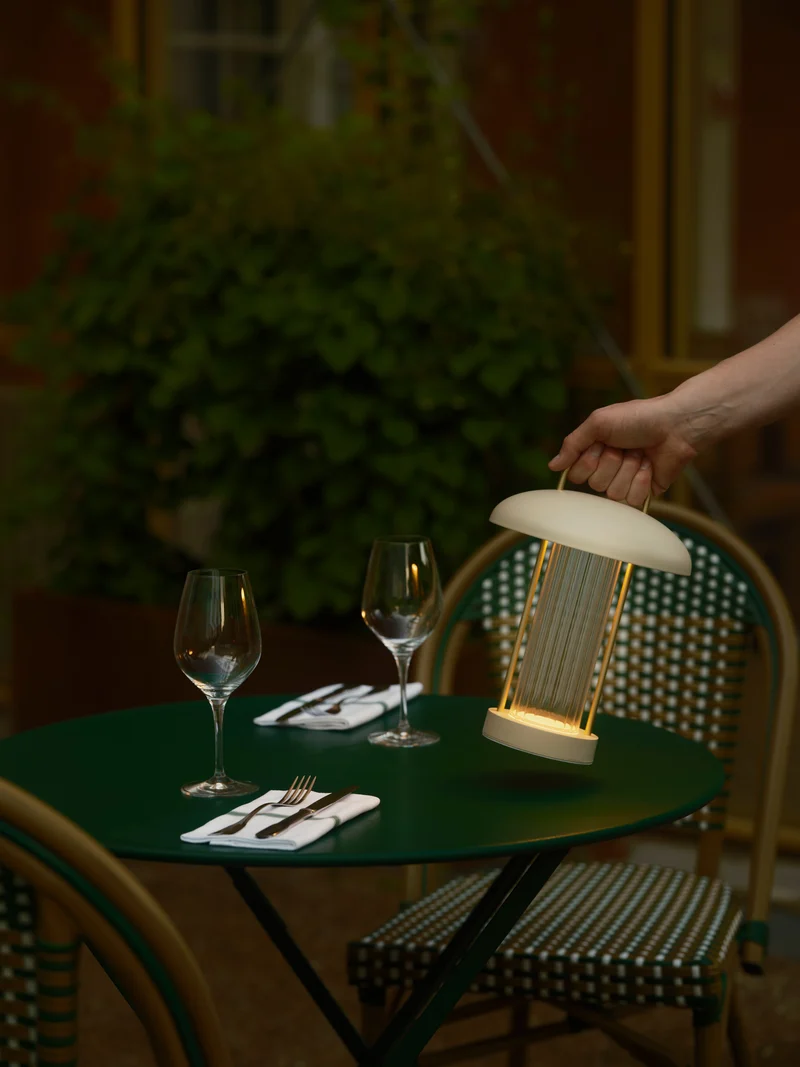 Mirano portable | Bordlampe | Beige