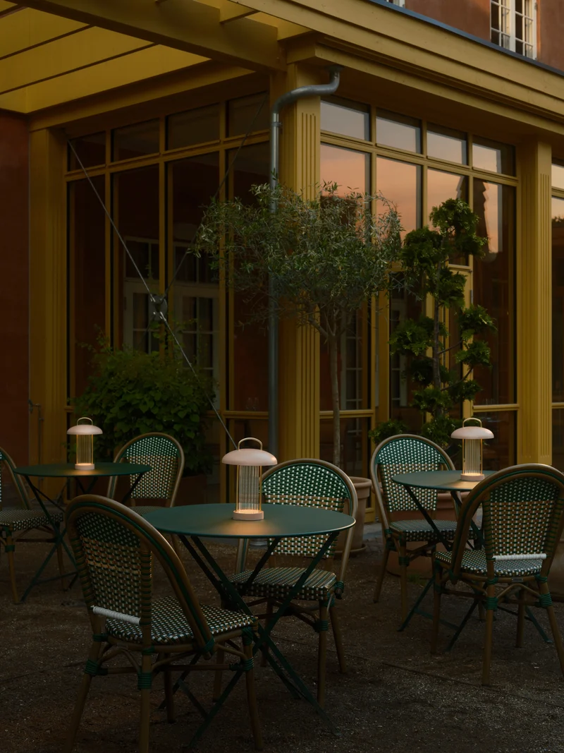 Mirano portable | Bordlampe | Støvet rosa