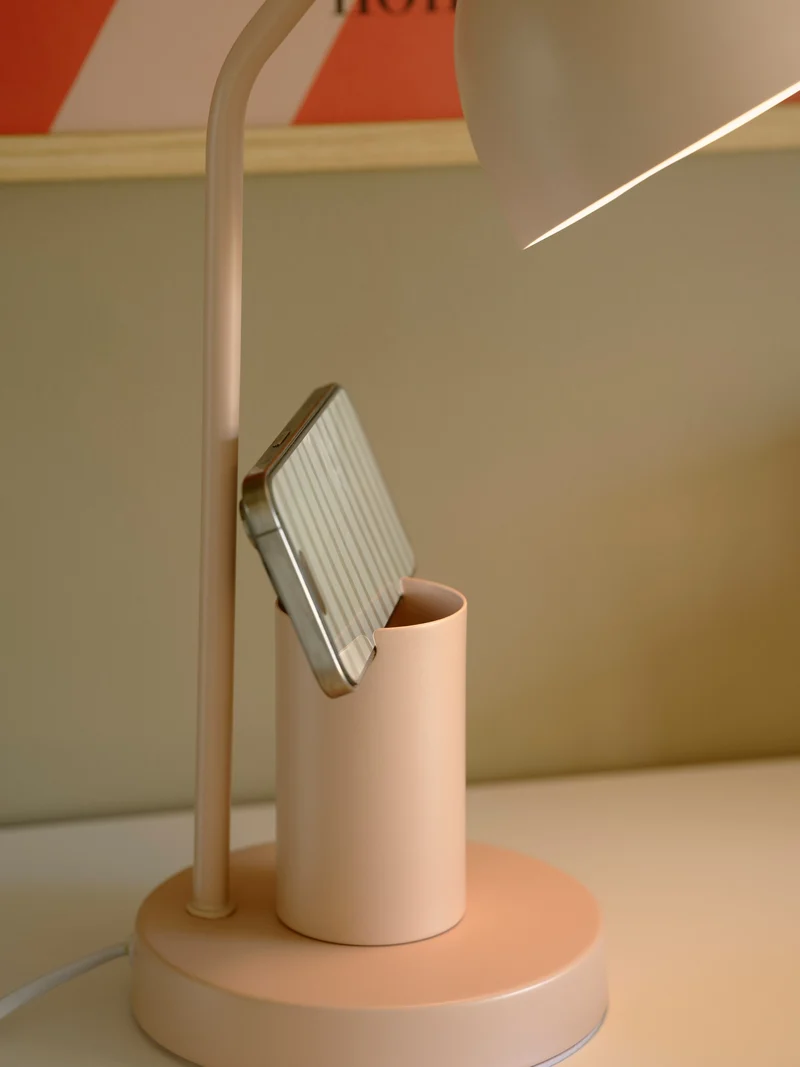 Devone | Bordlampe | Støvet rosa