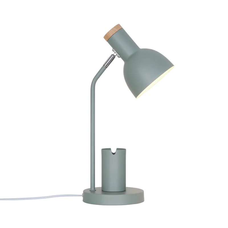 Devone | Bordlampe | Støvet grøn