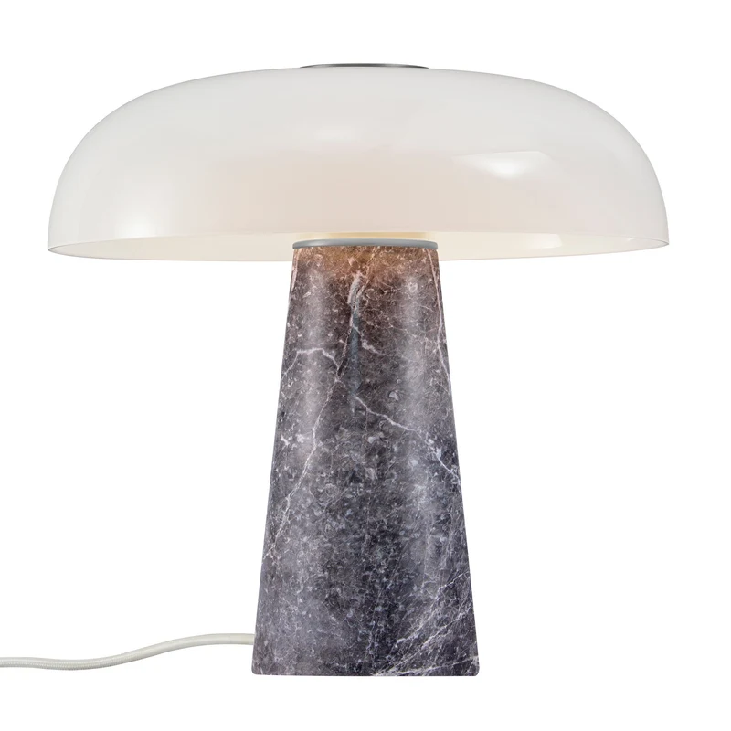 Glossy Bordlampe Grå - Design For The People