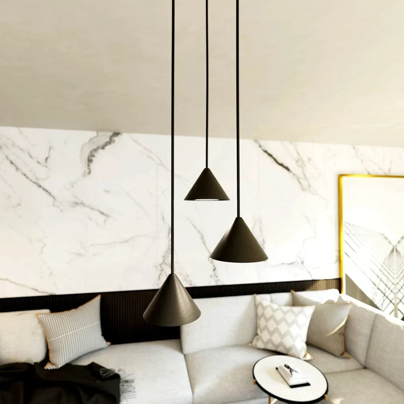 Lampes Suspensions Noires pour Séjour