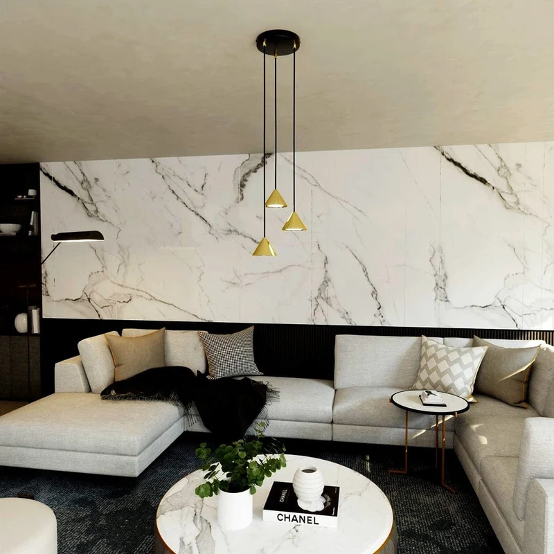 Lampes Suspensions Noires pour Séjour